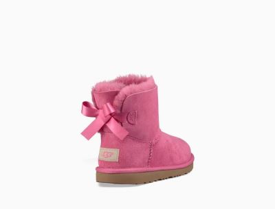 UGG Mini Bailey Bow II Big Kids Boots Pink - AU 692FD